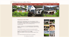 Desktop Screenshot of haus-wendt.de